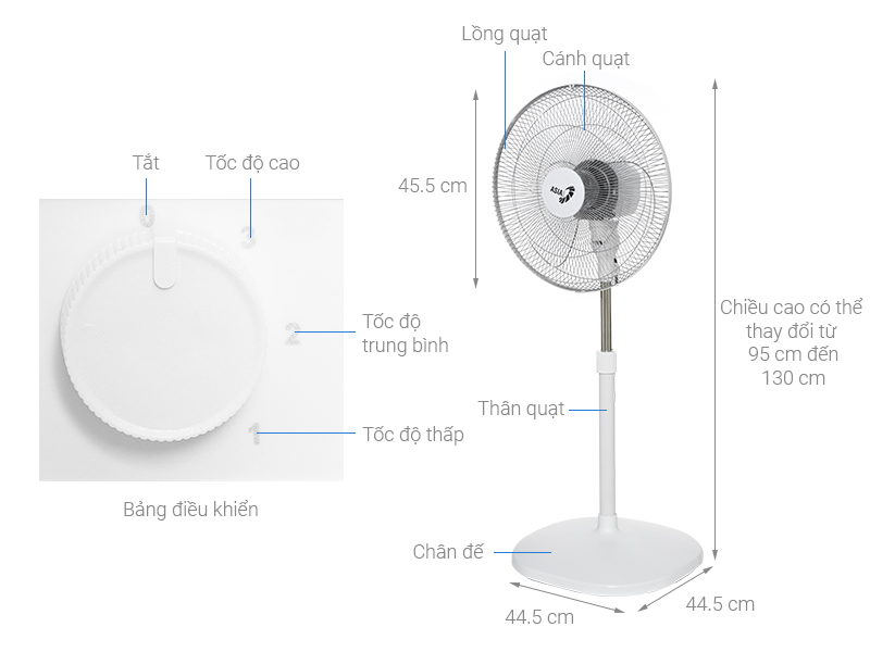 Quạt đứng asia vy449690