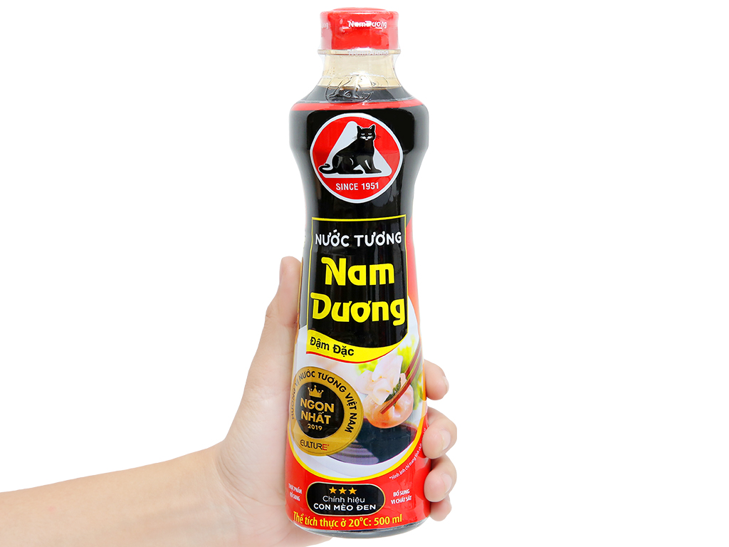 Nước tương đậm đặc Nam Dương chai 500ml (combo 3)