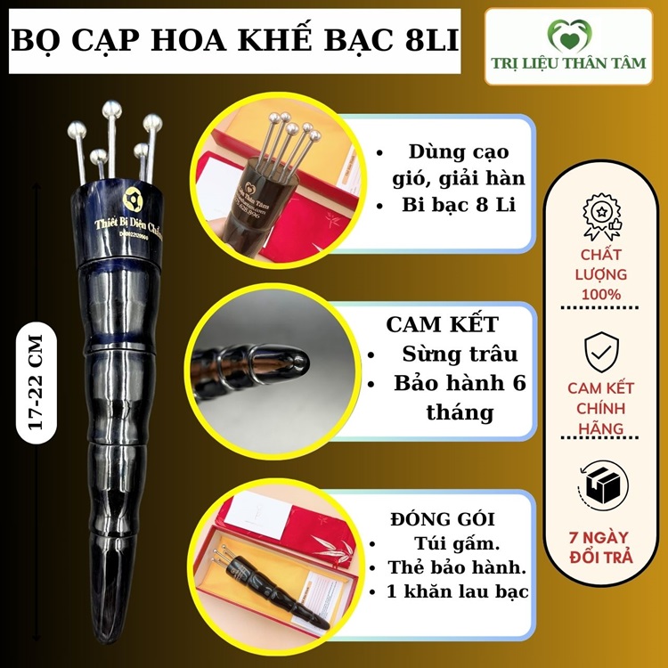 Bọ cạp hoa khế 5 chân bạc 8li – dụng cụ diện chẩn