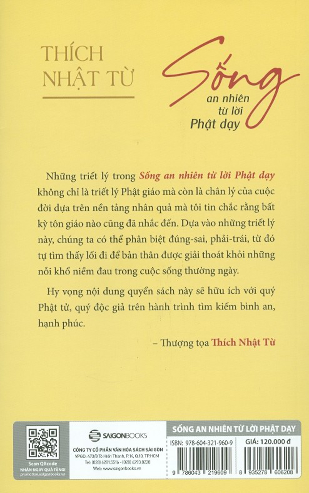 Sống An Nhiên Từ Lời Phật Dạy