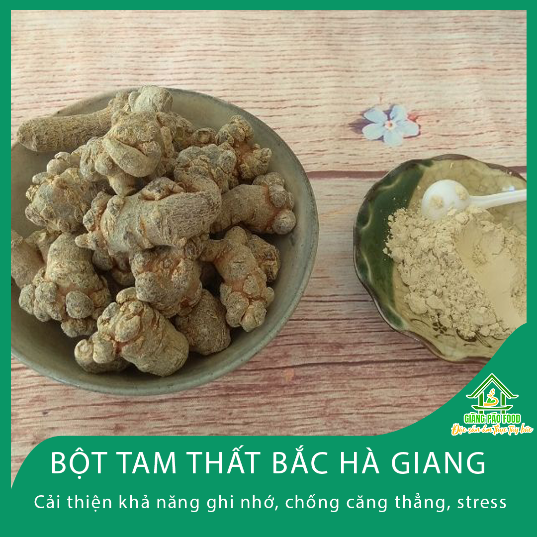 Bột Tam Thất Bắc Hà Giang