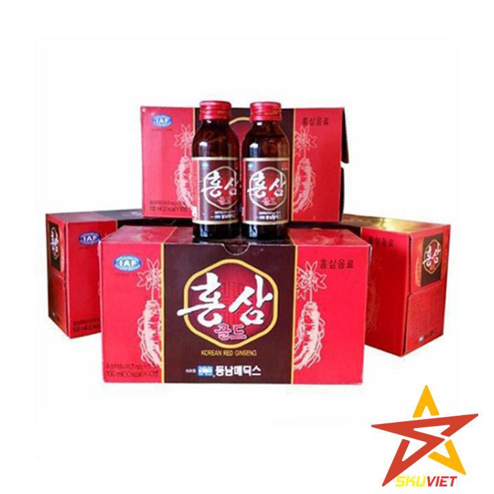 Combo 10 Chai Nước Hồng Sâm Hàn Quốc 100ml