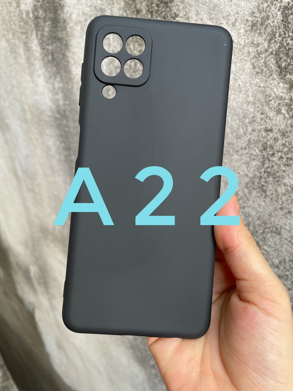 Ốp Lưng TPU Cho Samsung Galaxy A22 (6.4 inch) dẻo đen, bảo vệ Camera