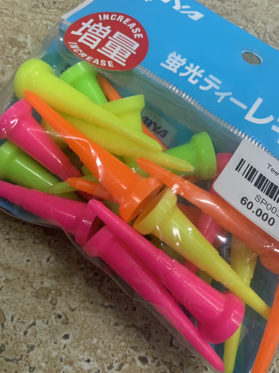 Tee golf  Daiya Light Tee Regular TE-416 50mm (tee phát bóng gôn)