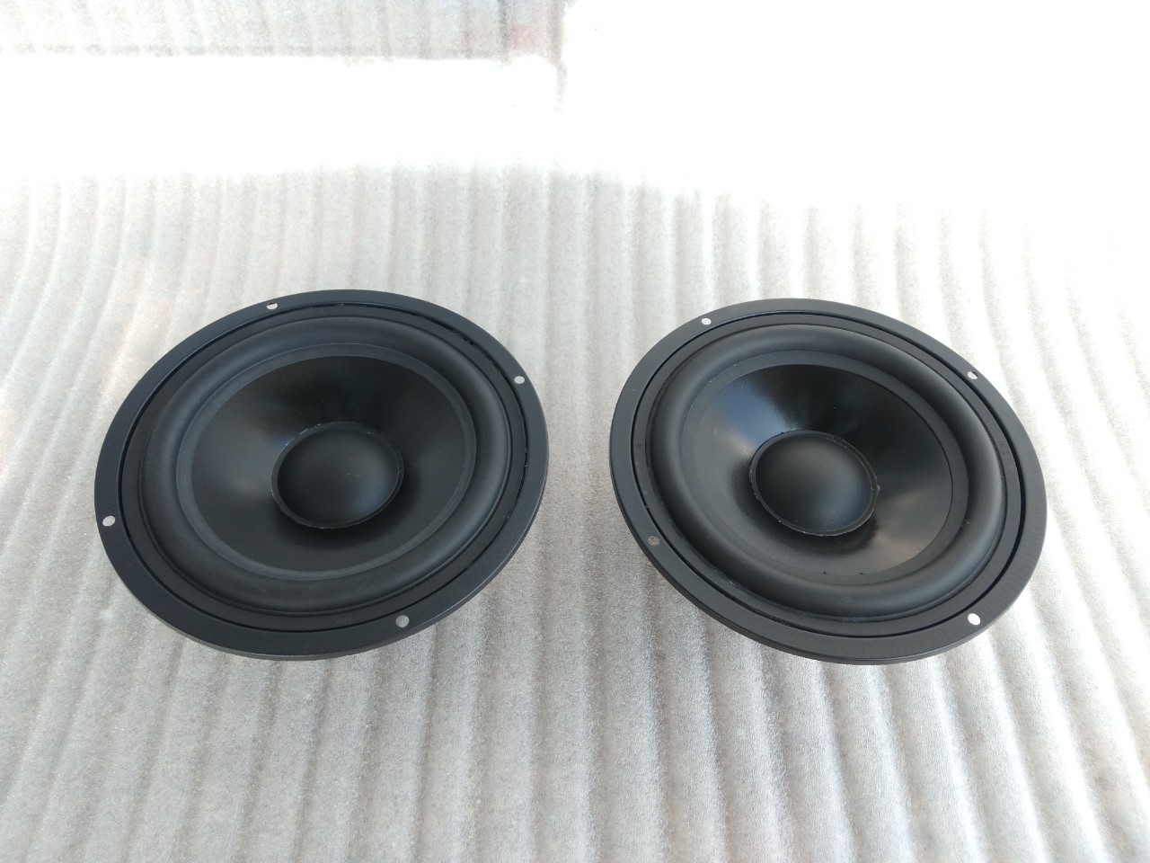 2 Bass Speakers 16 from 100 Rubber Ribs