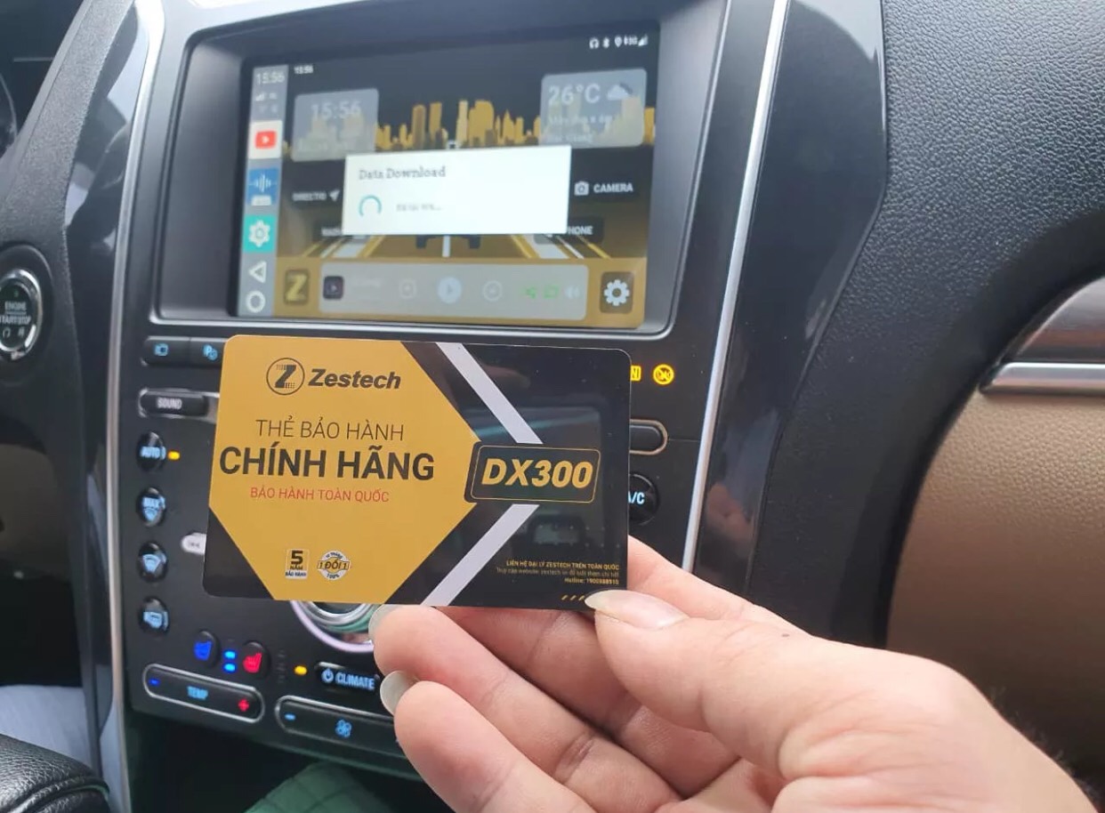 Carplay Android Box Zestech DX300 (Giao diện phong thủy, BH 5 năm, Tặng Sim 4G, Vietmap bản quyền, Kiki)