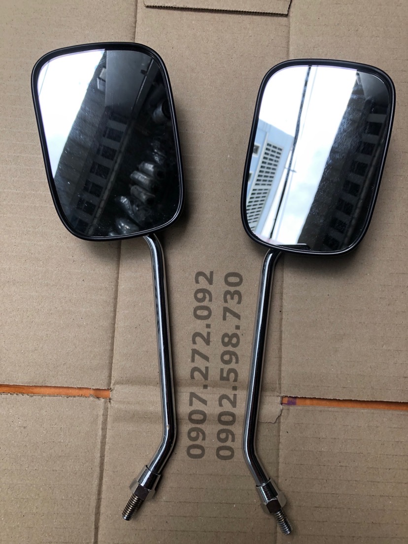 Kính chiếu hậu vuông zin thái cho cup 50 70 81 82 84 86 90 dd