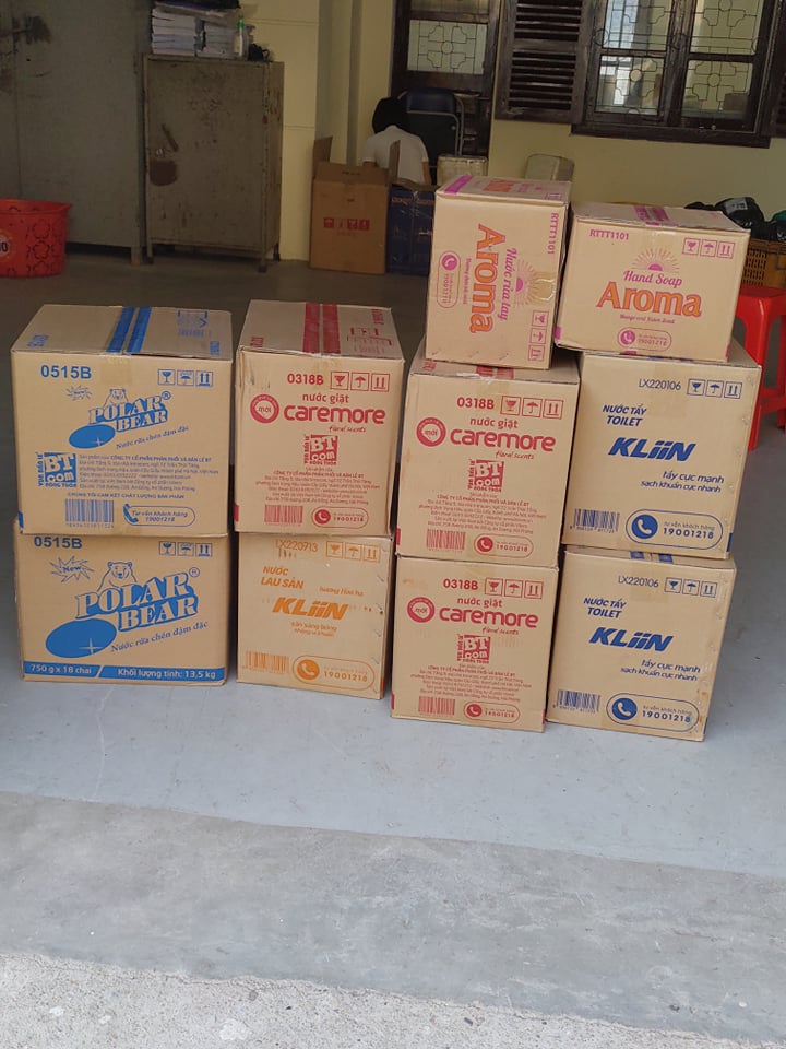 Dầu rửa bát Polabear 750ml phân phối độc quyền Bưu Điện