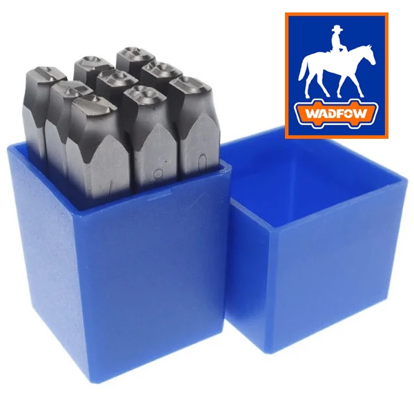 Bộ đóng số 9 cây 6mm wadfow wcc9596