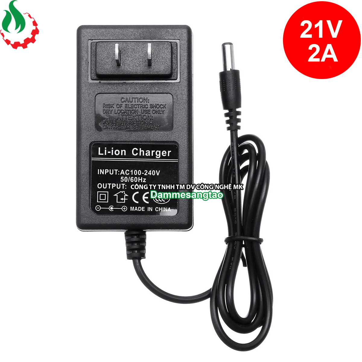 Sạc 5S 21V 2A dùng cho pin Li-ion 3.7V