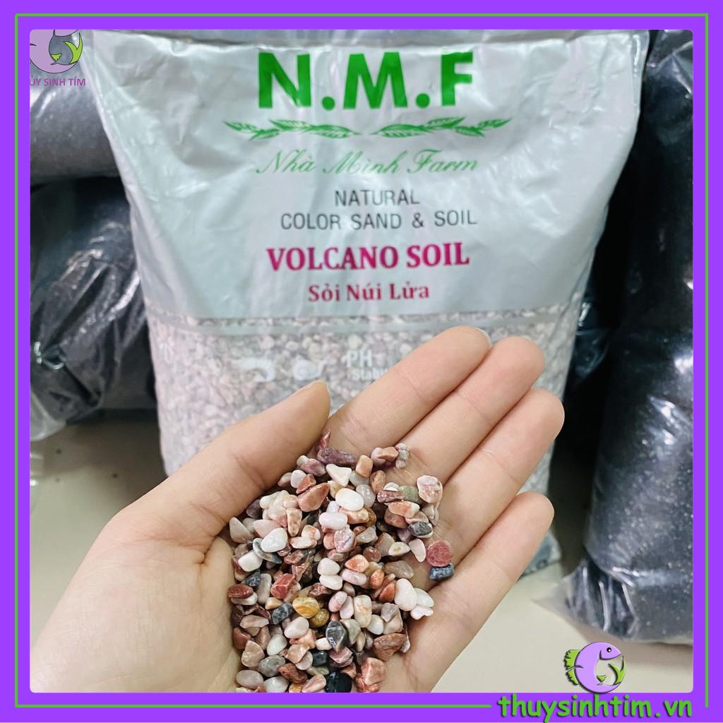 Sỏi núi lửa 1kg - trải nền trang trí bể cá, bể thủy sinh