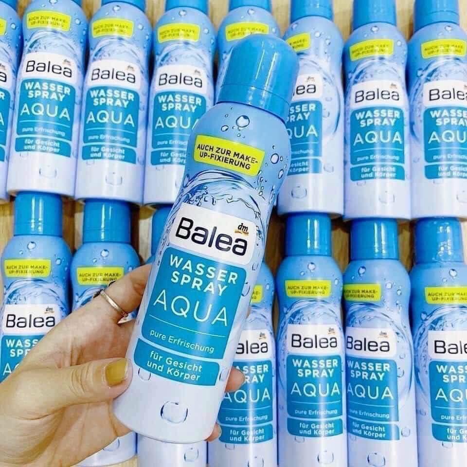 [ Mẫu Mới ] Xịt khoáng Balea 150ml - Nội địa Đức.