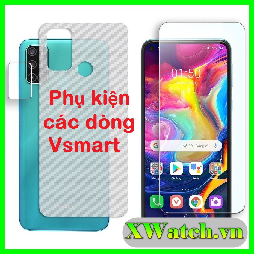 Dán carbon vsmart star 5 / live 4 / joy 4 / active 1 plus / aris/ joy 1 / joy 1 plus / bee / active 3 / star 3 / star 4