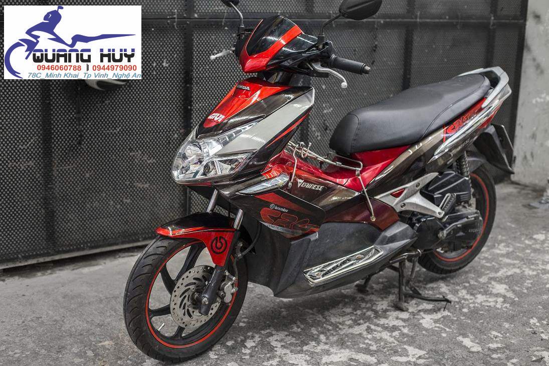 Tem trùm airblade đỏ đen,team decal ab crg 2007-2010