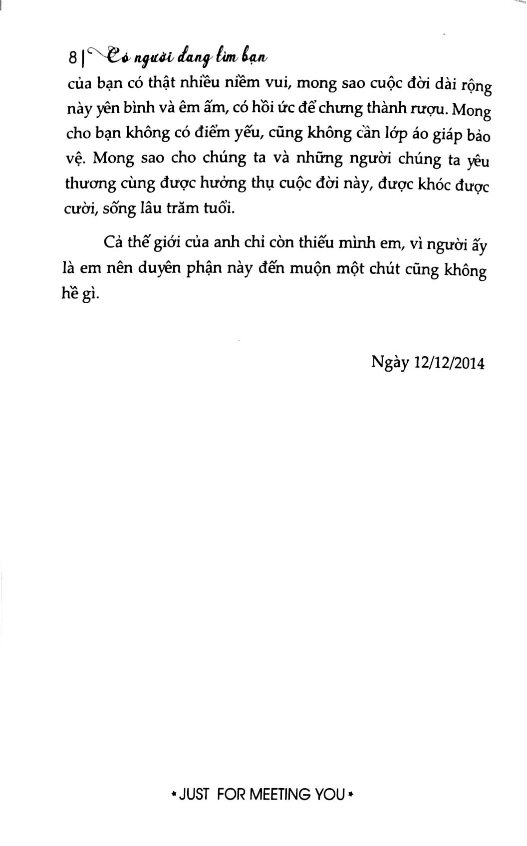 Fahasa - Có Người Đang Tìm Bạn