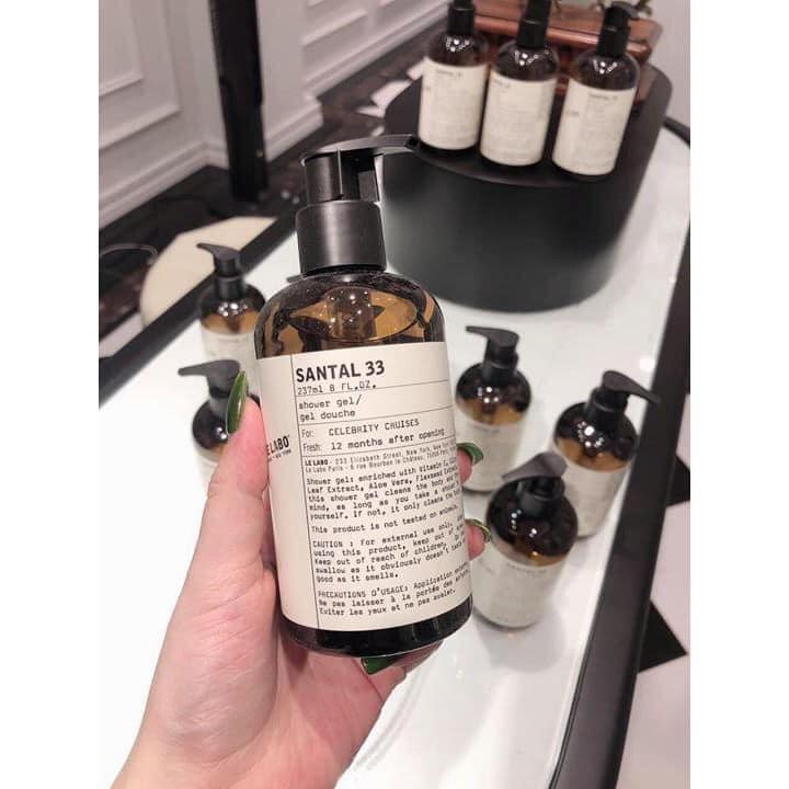 🔥🔥 Sữa tắm nước hoa Le labo 33