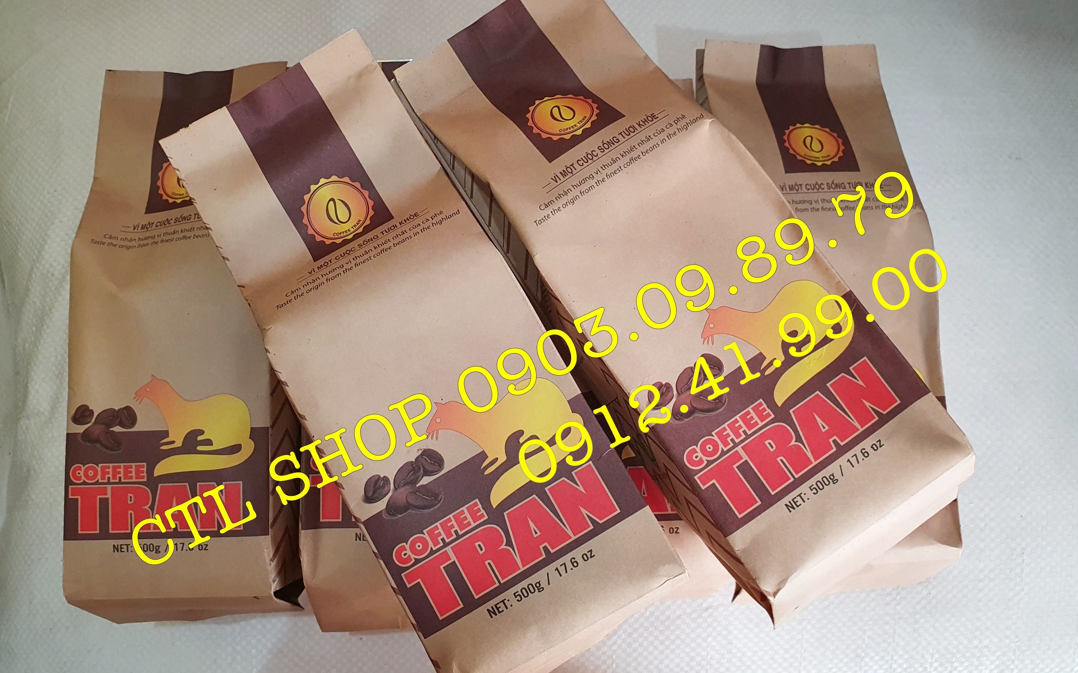Cà Phê Chồn Tran ( Chồn Giấy ) Gói 500gr