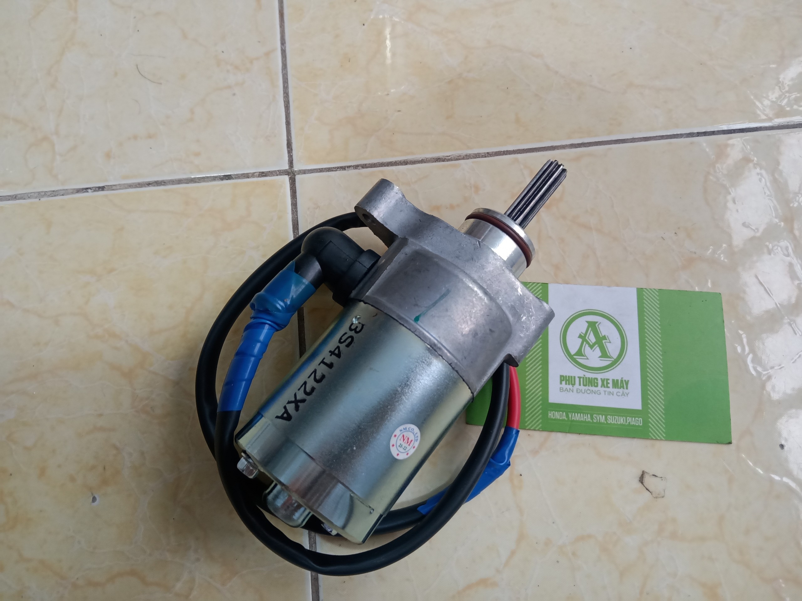 CỦ ĐỀ ( MÔTƠ ĐỀ ) XE SIRIUS ( CÓ DÂY )