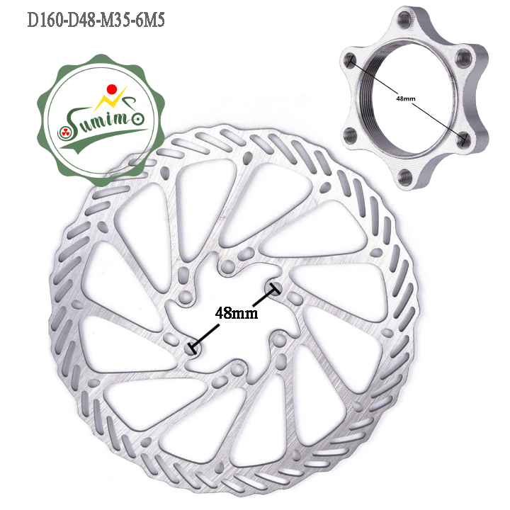 Dĩa thắng xe đạp - Dĩa thắng D-160mm vòng ren