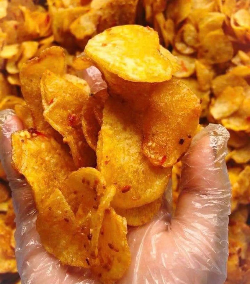 Khoai lang sấy mắm Đà Lạt 500g (Khoai lang tẩm)