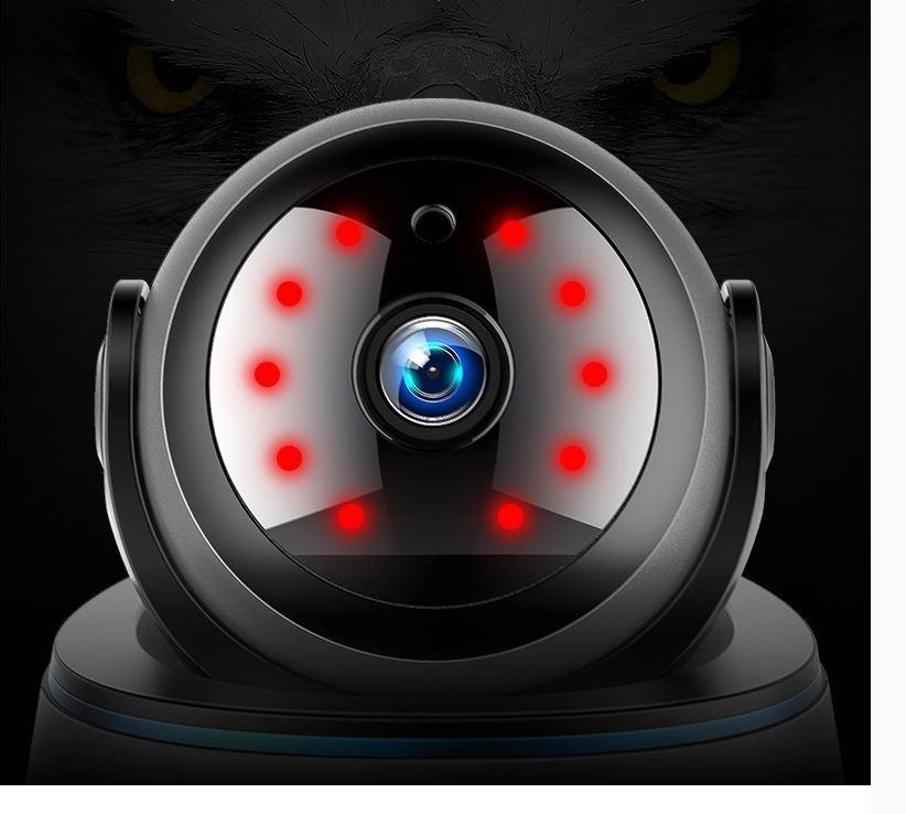 Camera Wifi Robo Cú Mèo Dùng app Yoosee 1080P