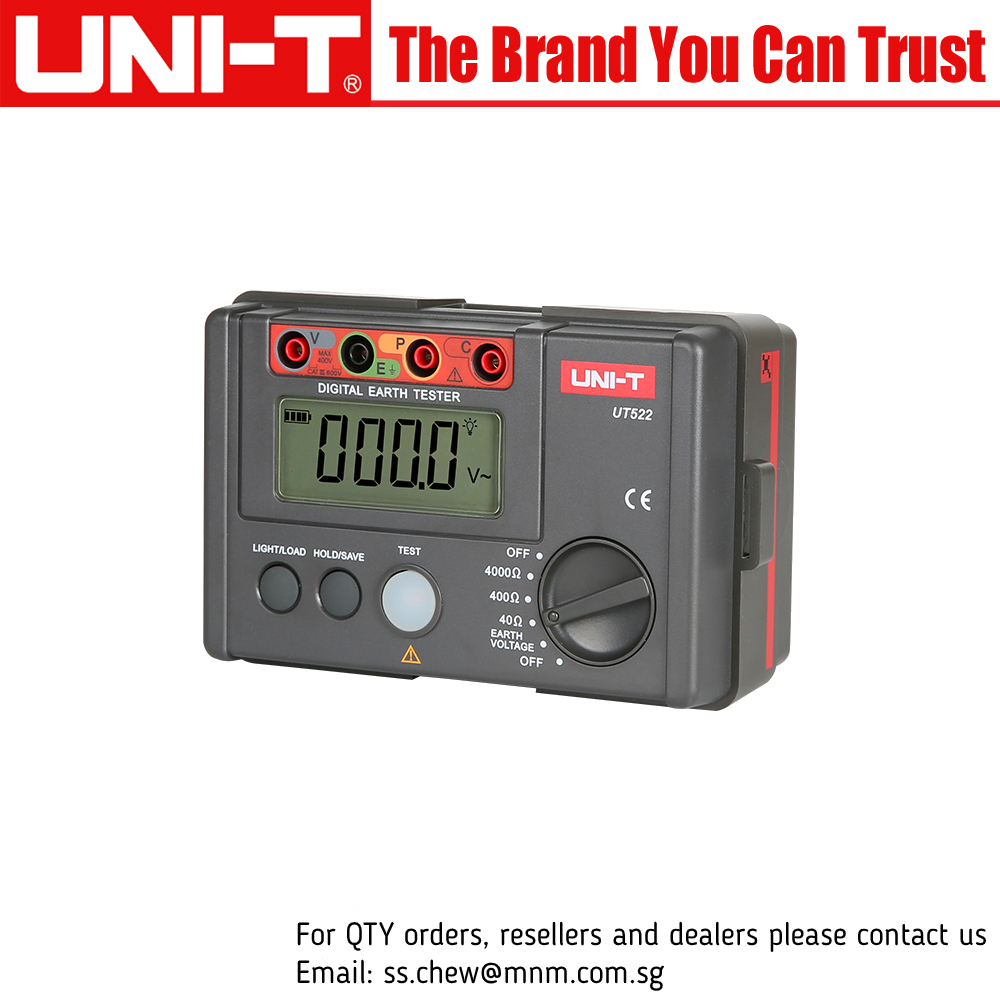 [HCM]UNI-T UT522 Earth Resistance Tester