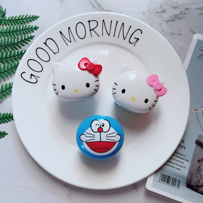 Củ Sạc, Cốc Sạc Cổng USB Hoạt Hình Doraemon, Kitty