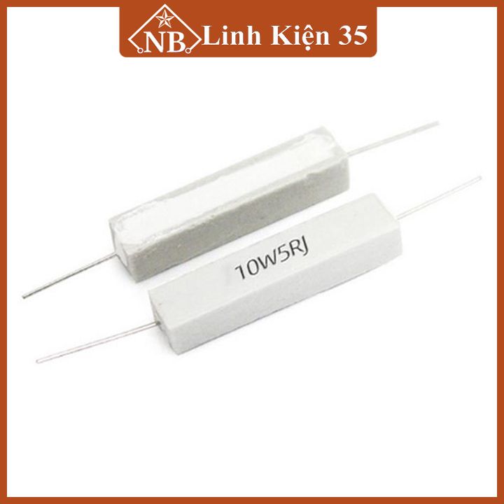 Trở công suất 10W 5% nhiều giá trị tùy chọn