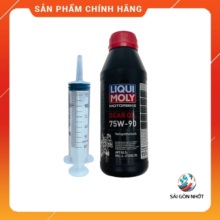 Dầu nhớt hộp số xe tay ga liqui moly gear oil 75w90 500ml
