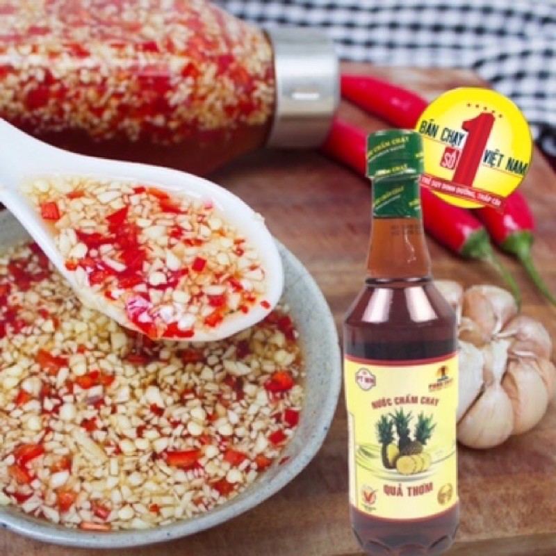 Nước mắm chay quả thơm chính hãng thơm ngon 500ml