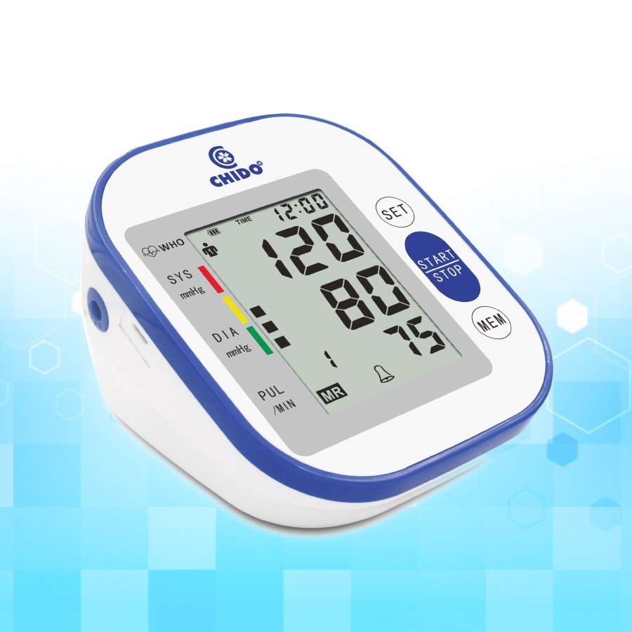 Máy đo huyết áp bắp tay máy đo huyết áp hiện đại – kết quả nhanh chính xác – giá tốt máy đo huyết áp bắp tay chido - đo huyết áp đo nhip tim theo dõi sức khỏe nhỏ gọn dễ mang theo bên mình phù hợp với m
