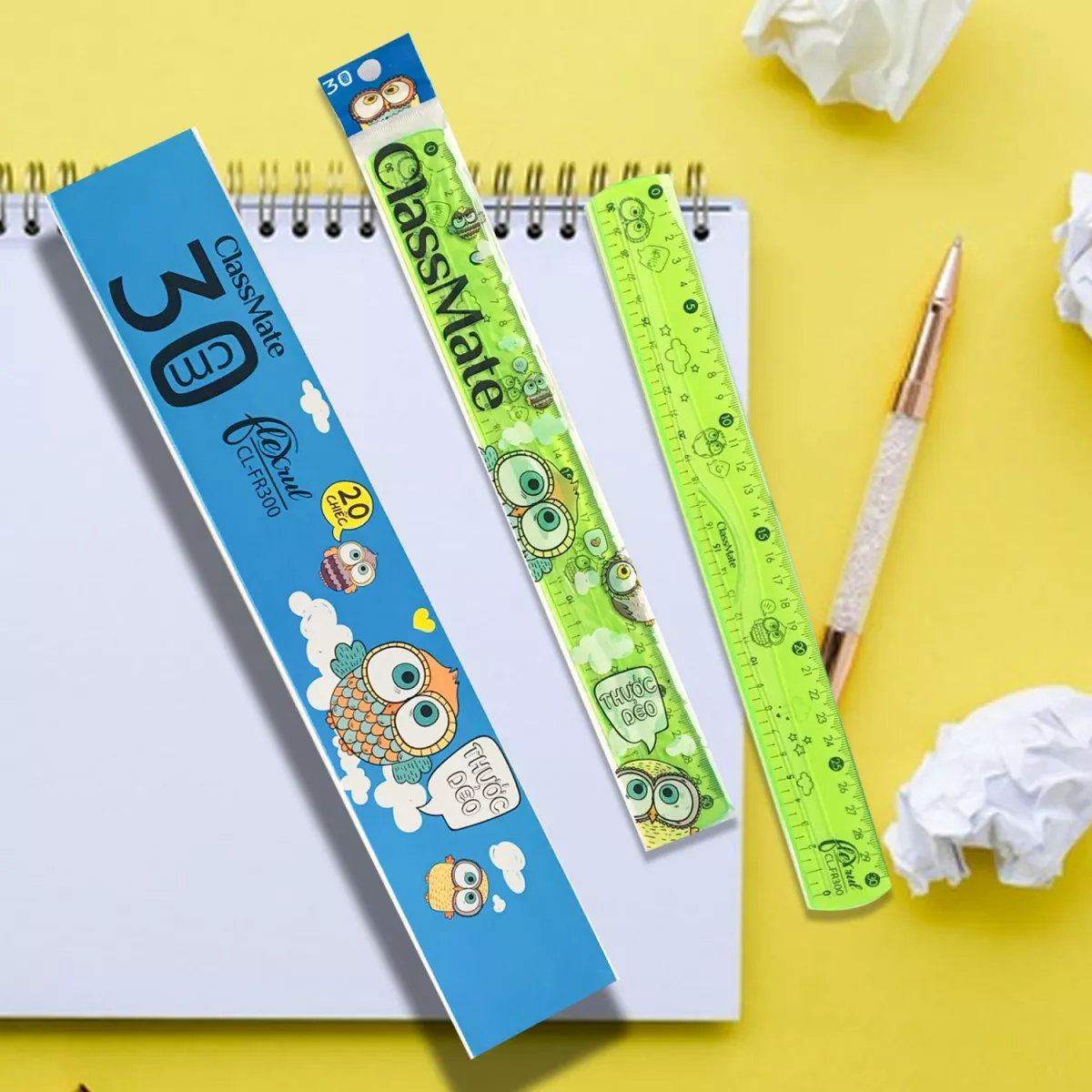 Thước dẻo 30cm CLASSMATE CL-FR300