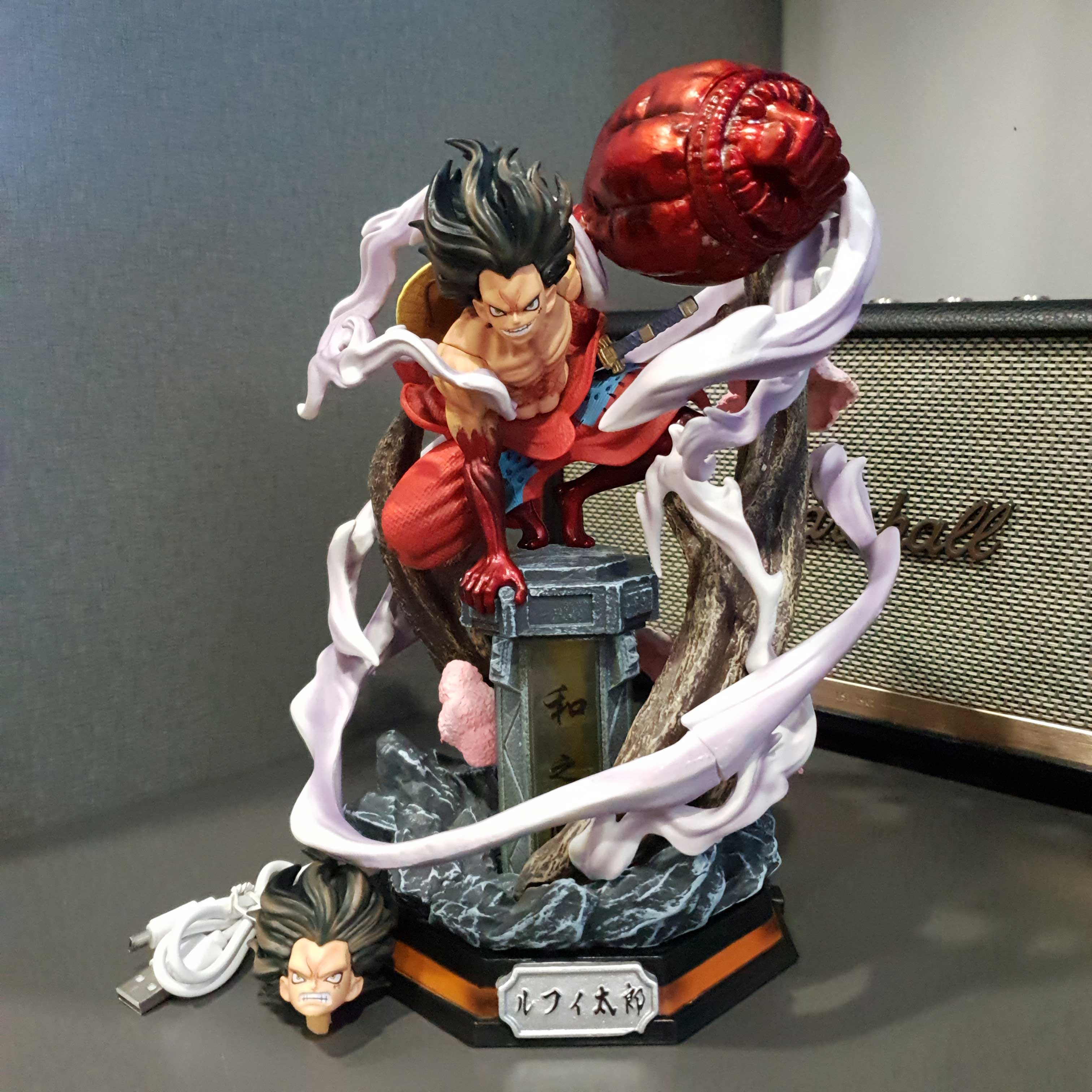 Mô hình Luffy Wano 26cm có đèn - One Piece
