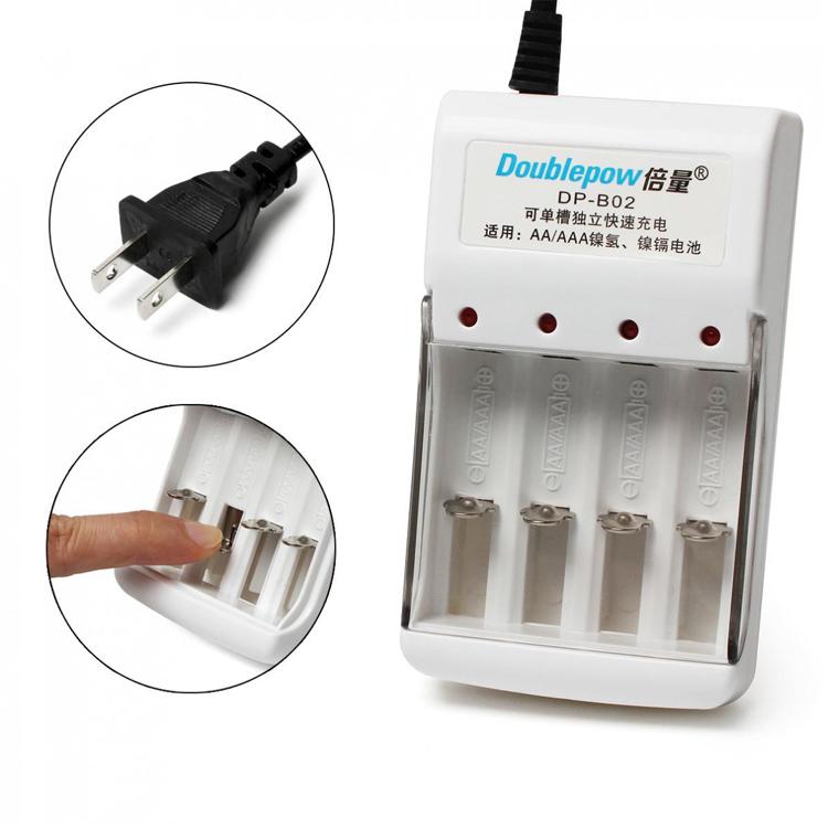 Bộ sạc pin AA/ AAA – Tặng 4 cục pin sạc