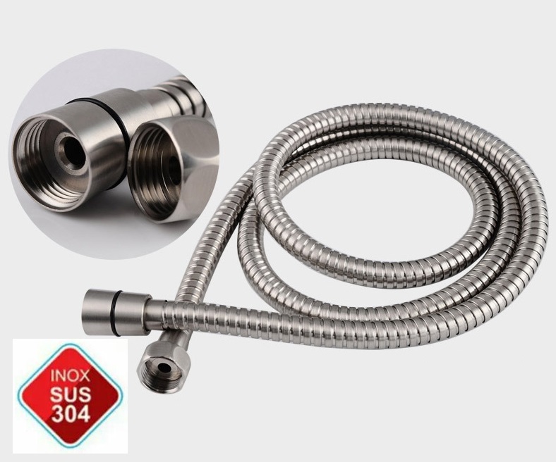 Dây sen Inox 304 - Dây vòi hoa sen tắm - Dây vòi xịt vệ sinh