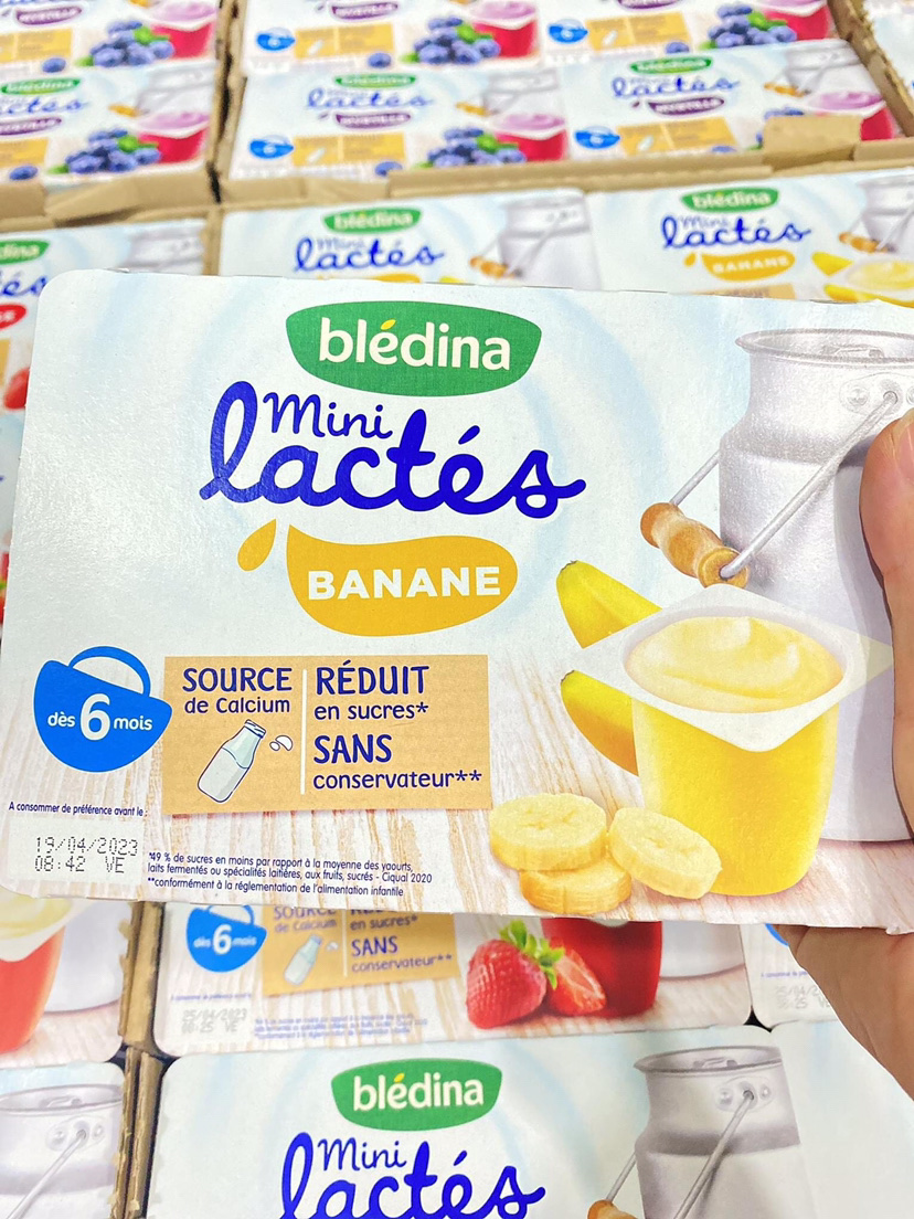 Sữa chua nguội Bledina cho bé 6m+
