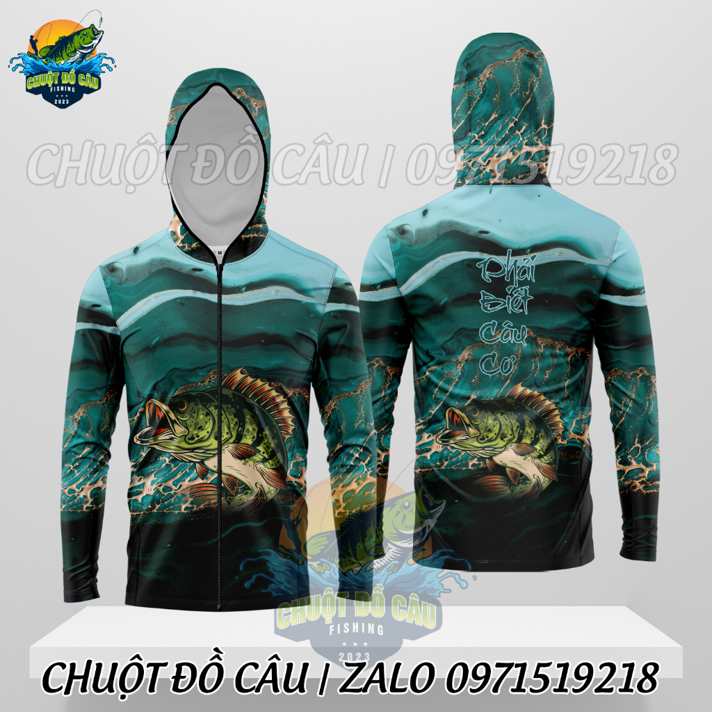 Áo khoác câu cá Phải Biết Câu Cơ