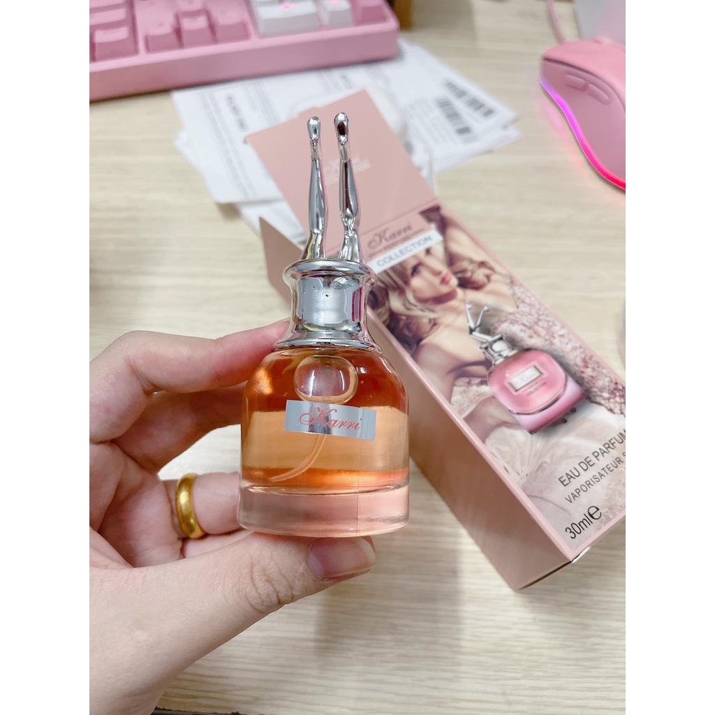 Nước hoa đôi chân Karri E.D.P hồng , cam - 30ml
