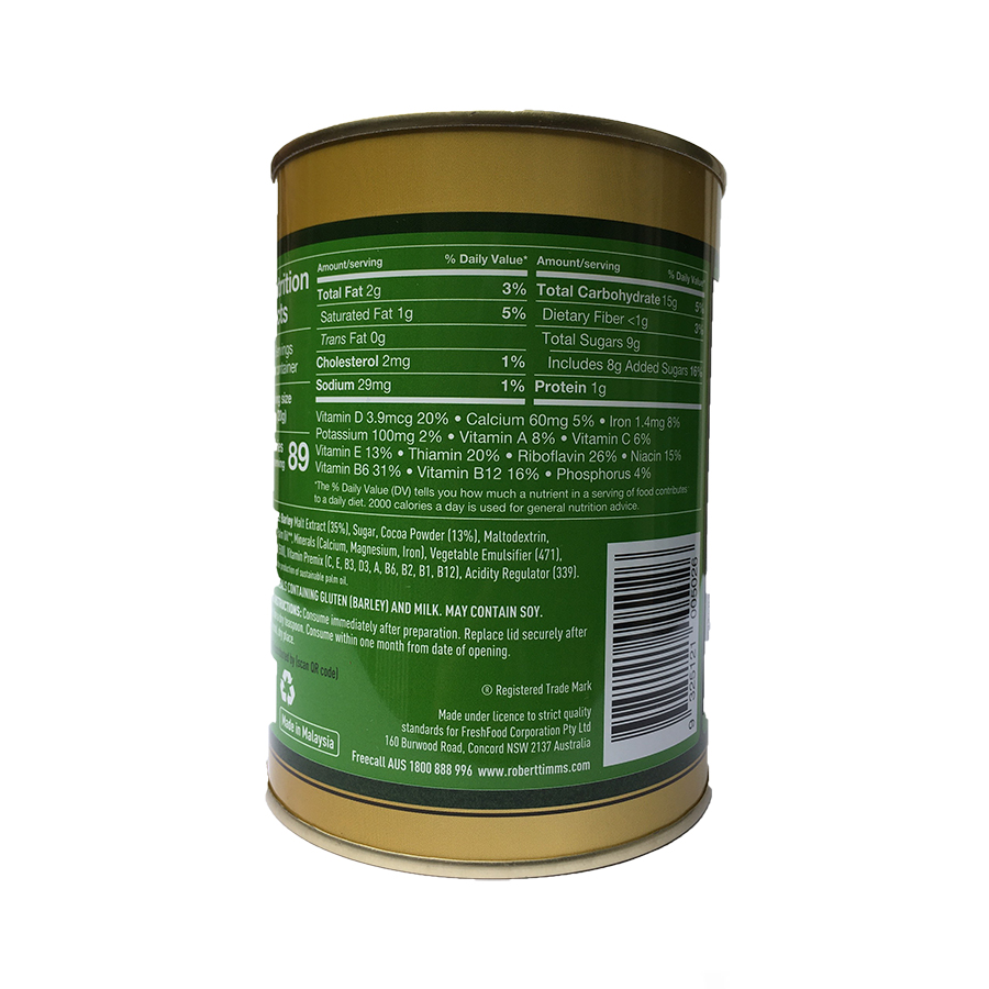 Sữa bột Canxi ca cao Molto Australia 450g