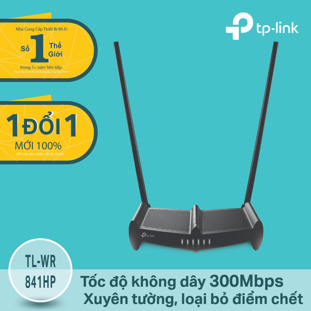 Tp-Link Tl-Wr841Hp Chuẩn N 300Mbps -
