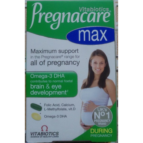 <Pregnacare Max> Vitamin tổng hợp cho bà bầu - 84 viên - Anh nhập khẩu