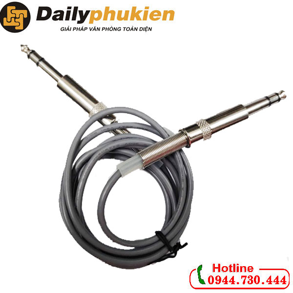 Dây loa 6 ly 2 đầu 6.5mm chuẩn stereo
