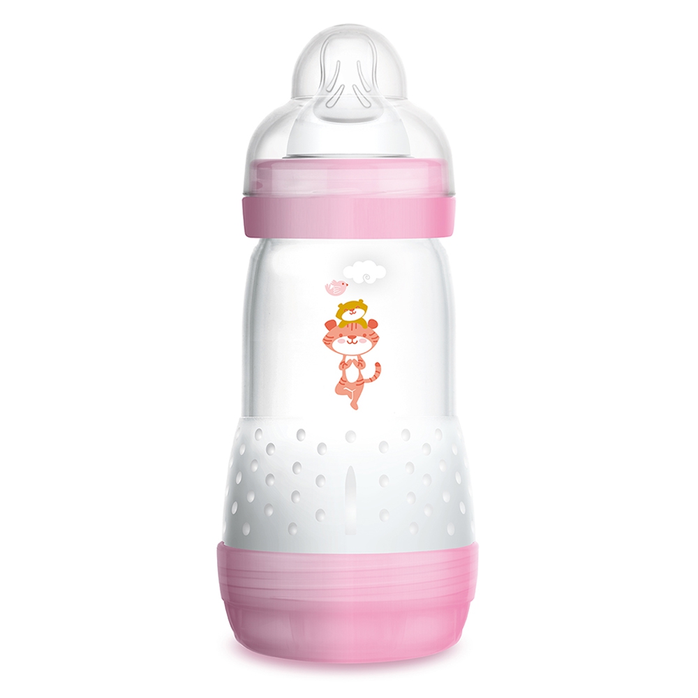 Combo 2 Bình sữa Mam Easy Start Anticolic 260ml (hồng)