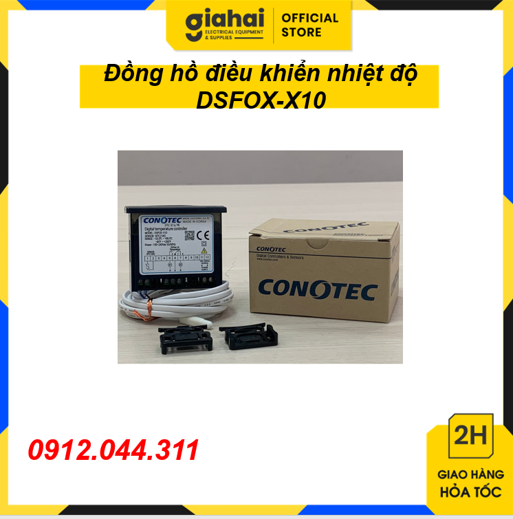 Đồng hồ điều khiển nhiệt độ dsfox-x10 tbd51