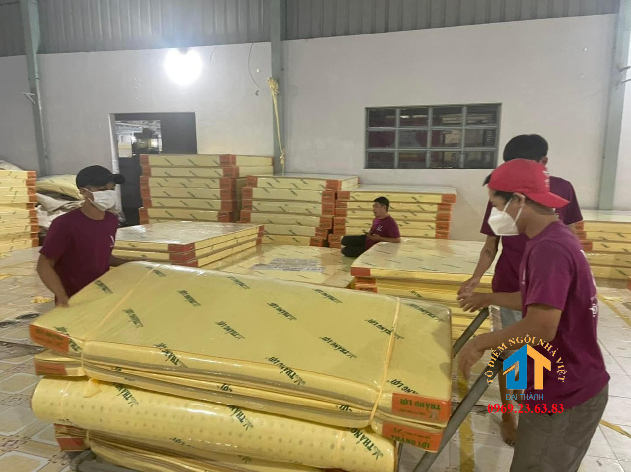 Nệm cao su non Thắng Lợi 140x200x10cm