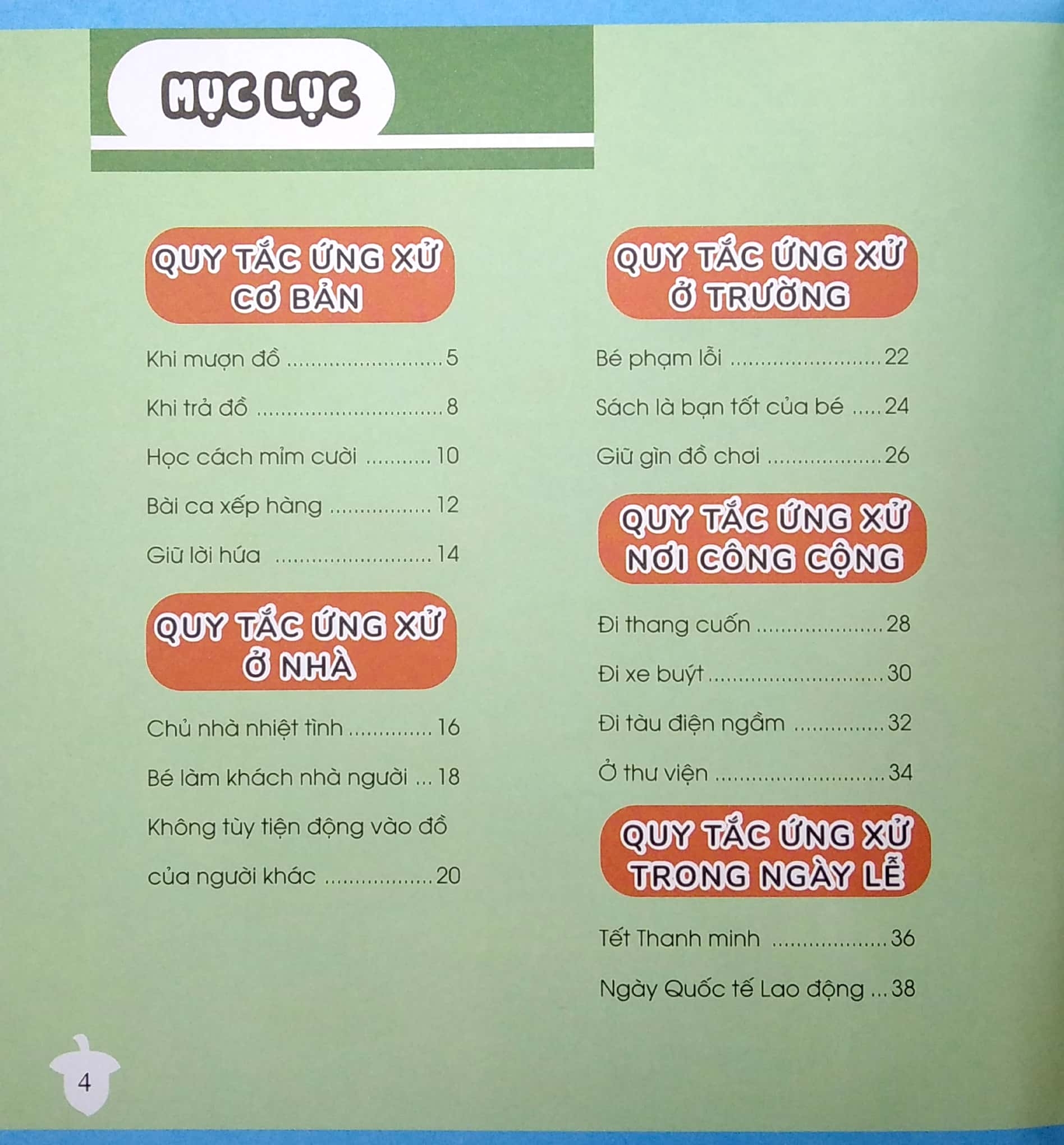 Fahasa - Dạy Con Học Lễ Giáo - Lớp Chồi 2 (Tái Bản)