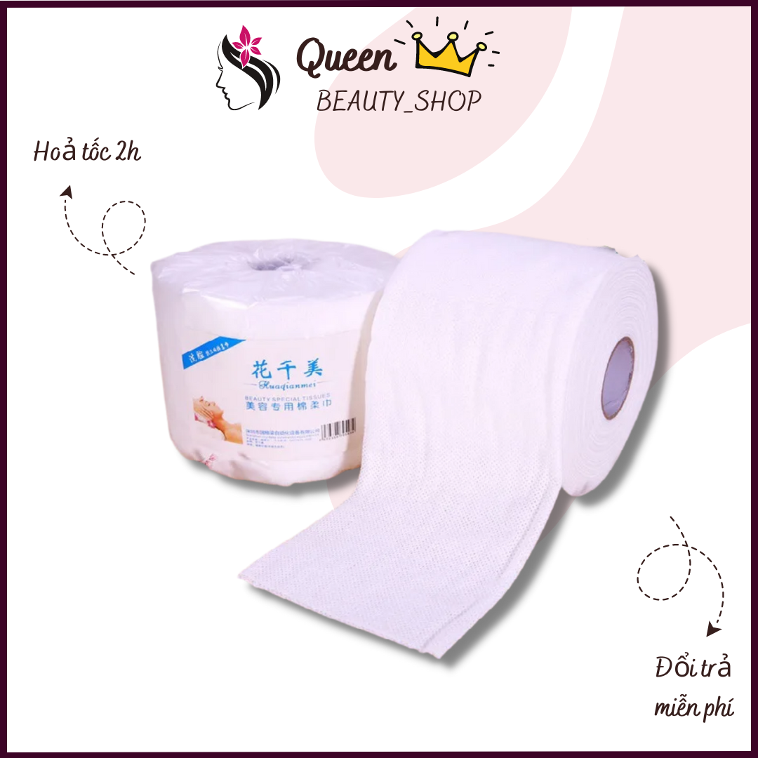Giấy cuộn vải dệt dùng trong spa - tmv - cá nhân