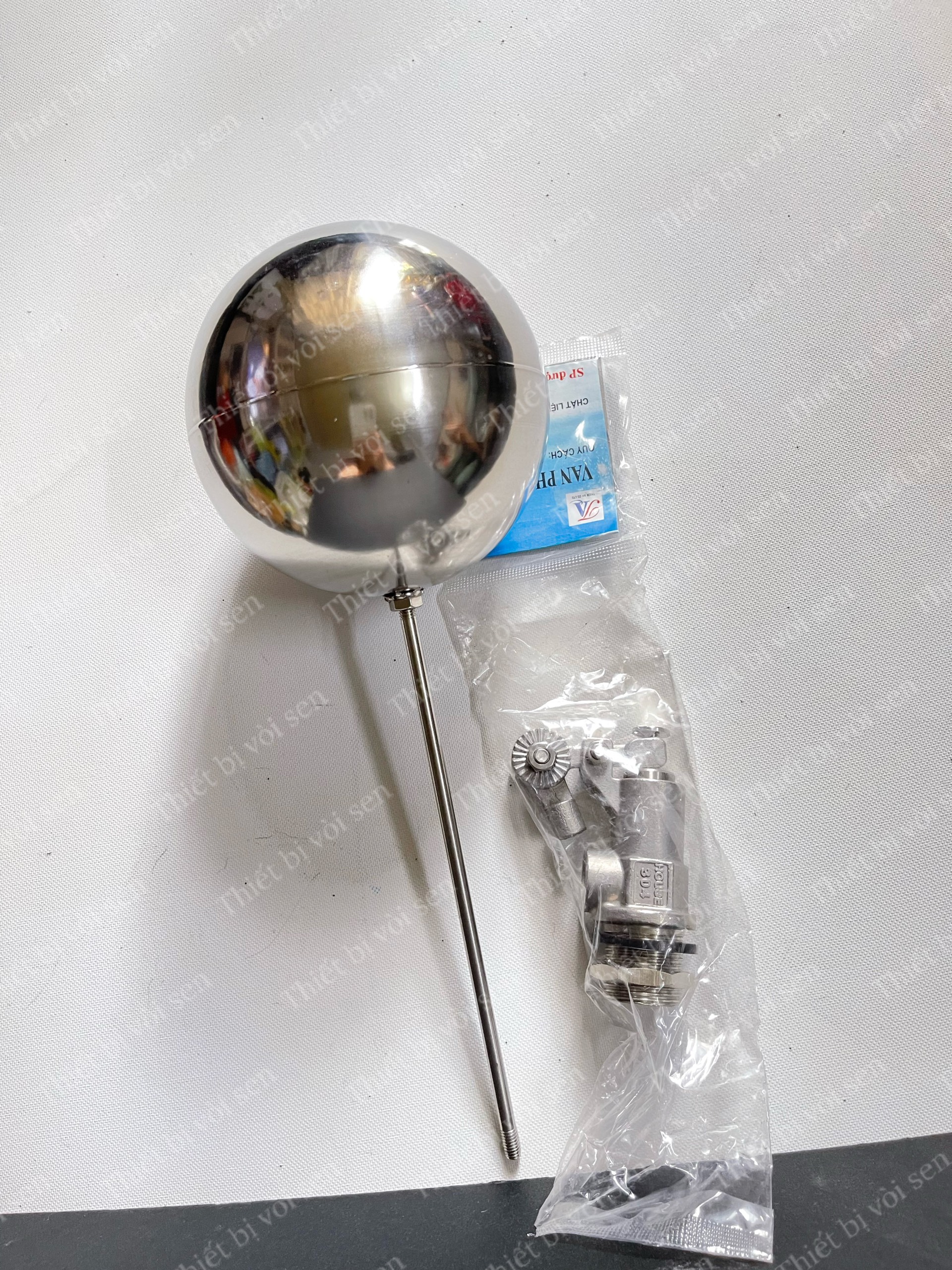 (HCM) VAN PHAO HỒ CƠ INOX 304 Phi 21,27,34