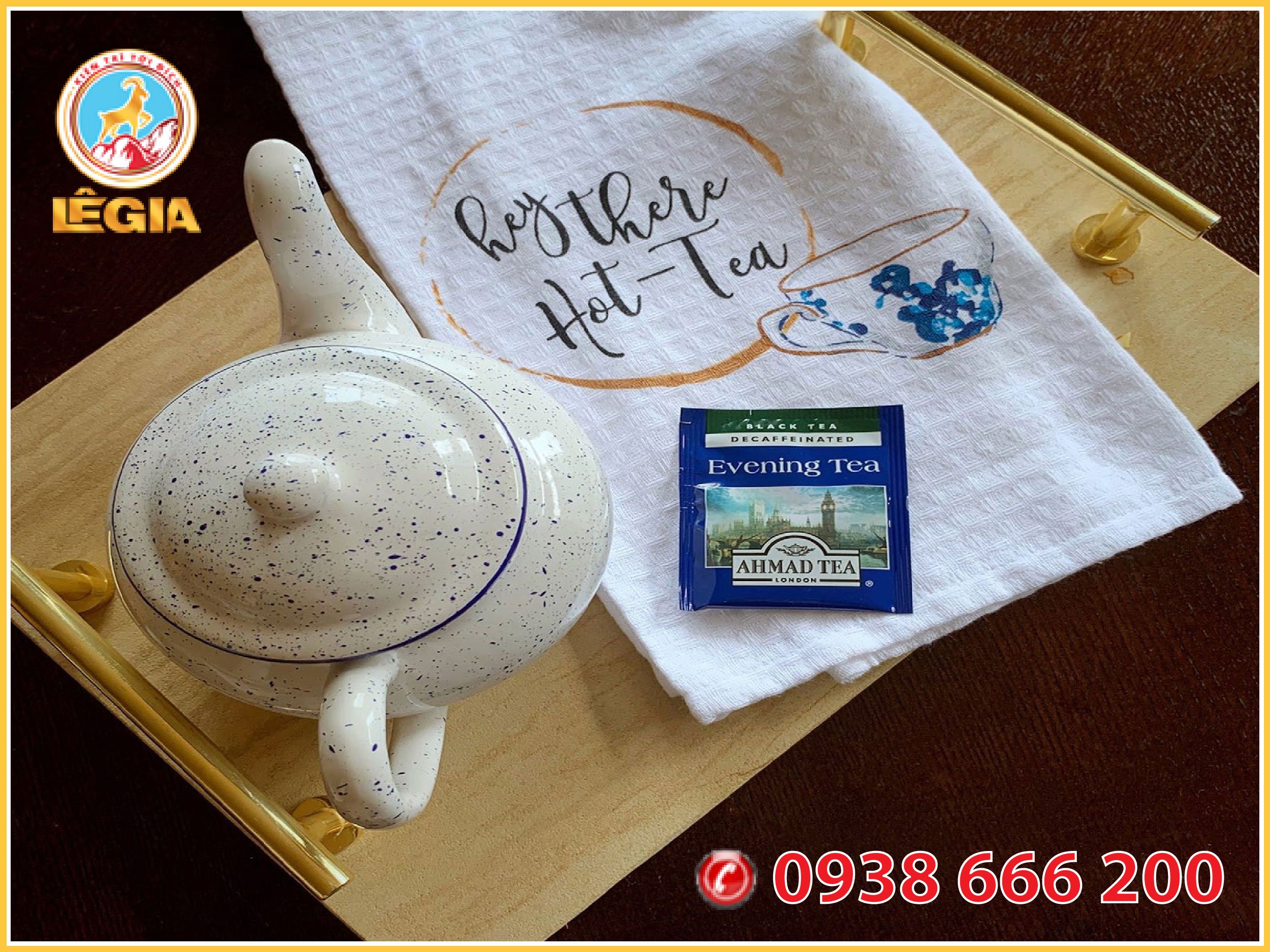 Trà đen Bá Tước khử CAFFEIN 40G - AHMAD DECAFFEINATED EVENING TEA