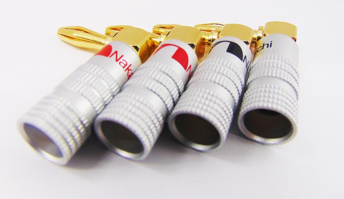 04 cái Jack loa bắp chuối Nakamichi vuông